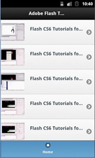 Flash Tutorial Video截图4