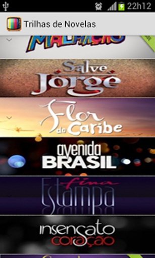 Trilhas Sonoras de Novelas截图6