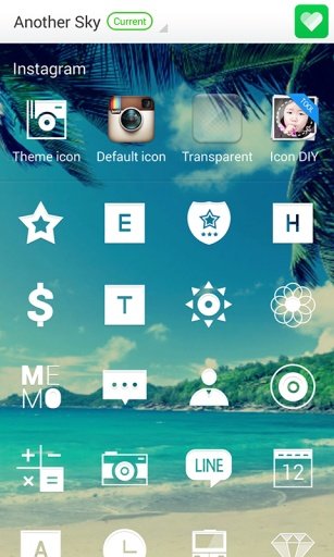 Another Sky dodol theme截图2