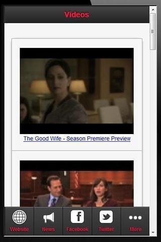 The Good Wife Fan App截图2