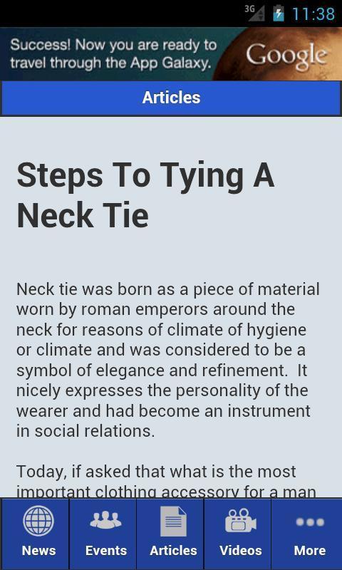 Neck Tie Tips截图3