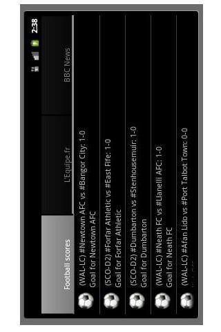 Football Live Scores and News截图1