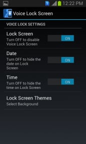 Voice Lock Screen截图7