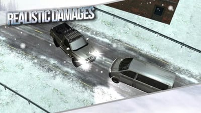 单机游戏冬季驾驶截图3