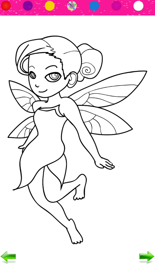 Princesses & Fairies Coloring截图6