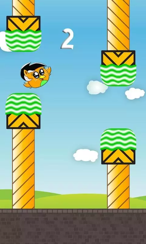 Flappy Pony Birds FREE截图6