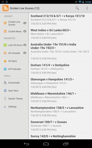 Cricket Live Scores & News截图1