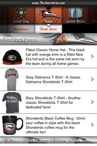 Delmarva Shorebirds截图4