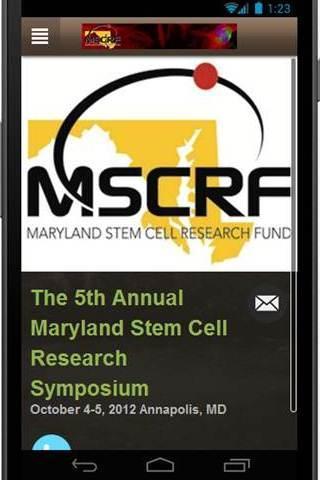 2012 Stem Cell Symposium截图2