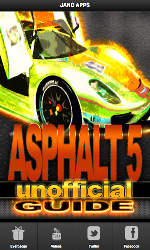 ASPHALT 5 GUIDE CHEATS -截图1