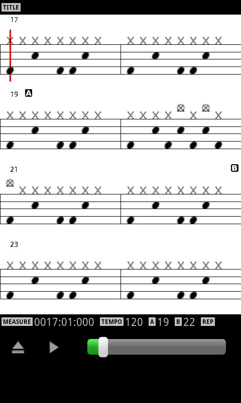 MIDI Drum Score Player截图4