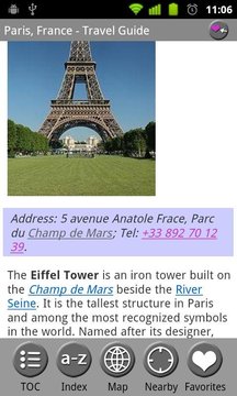 Paris, France - Free Guide截图