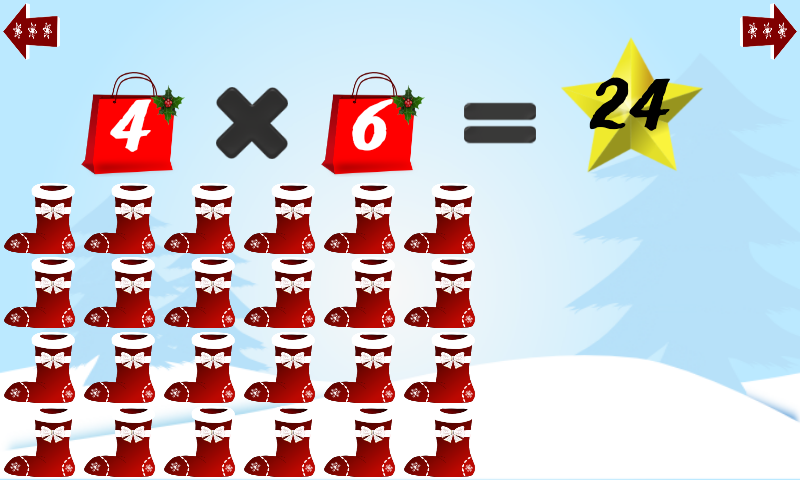 Christmas Math Junior Lite截图2