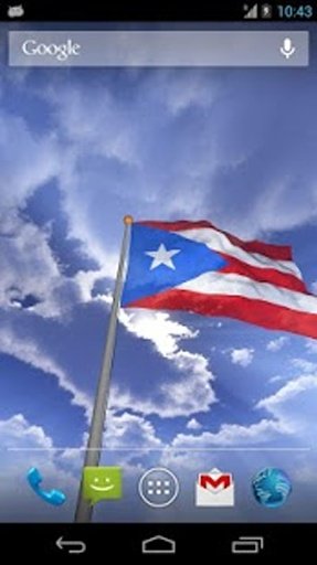 Real Puerto Rico Flag Live截图3