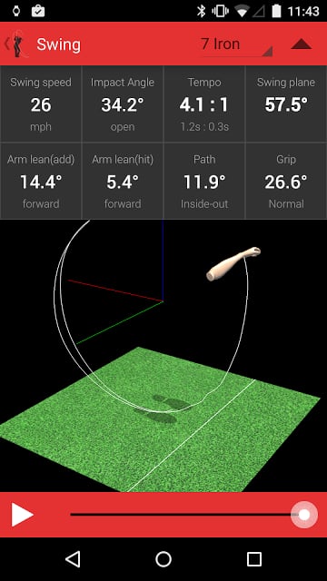 Track My Golf Swing Analyzer截图1