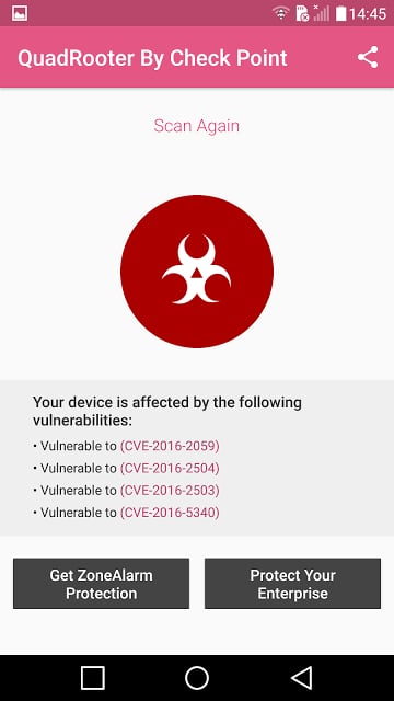 QuadRooter漏洞扫描:QuadRooter Scanner截图4