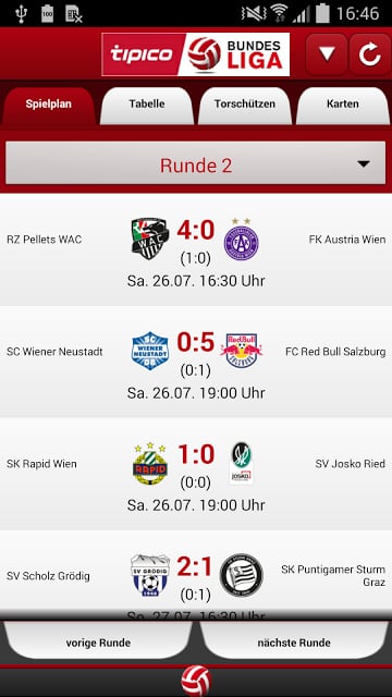 Fu&szlig;ball-Bundesliga截图2