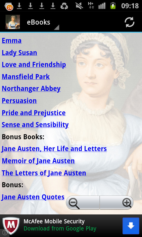 Jane Austen Book Collection截图1