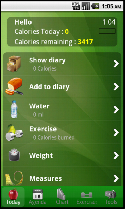 Calorie Counter FREE截图1