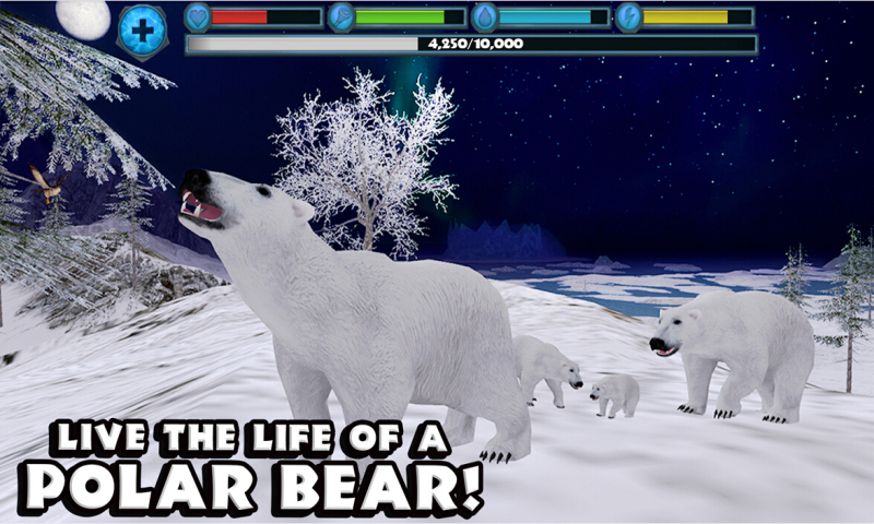 北极熊模拟截图3
