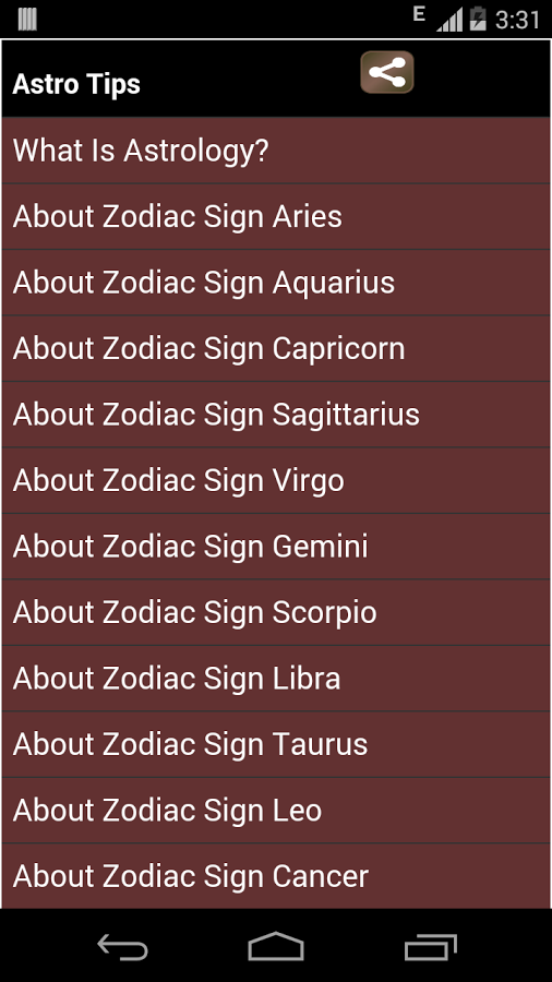 astrology tips截图1