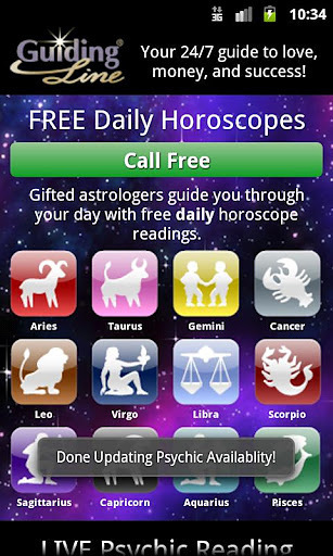 Live Psychic Advisor Horoscope截图2