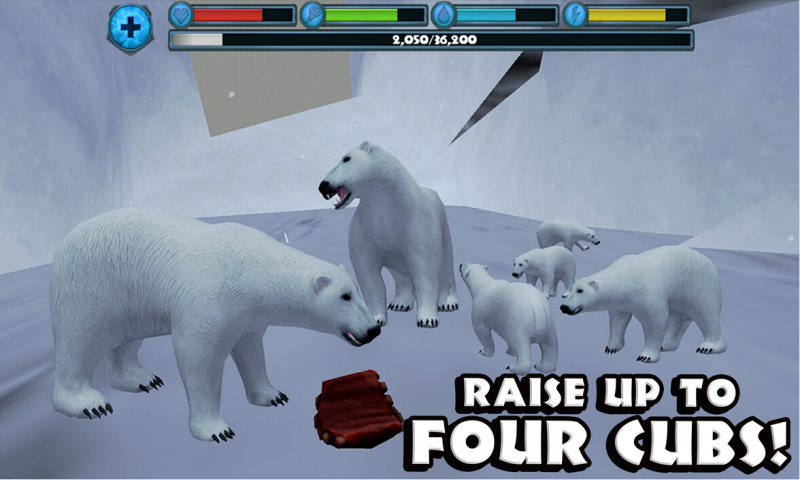 北极熊模拟截图4