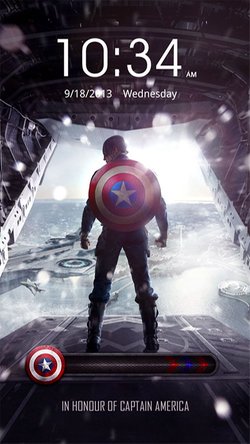 CLocker Captain America Theme截图2