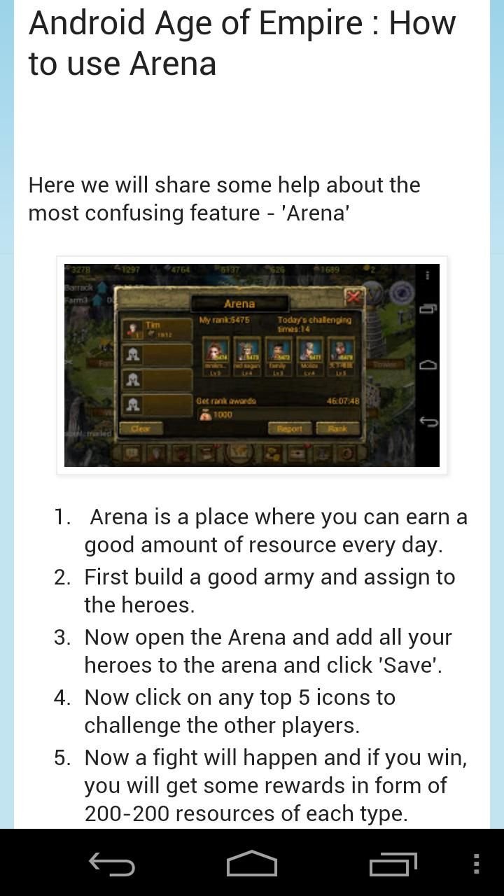 Age of Empire Tips and Tricks截图2