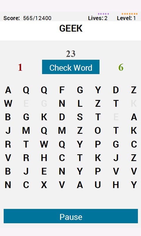 Word Geek Arcade截图4