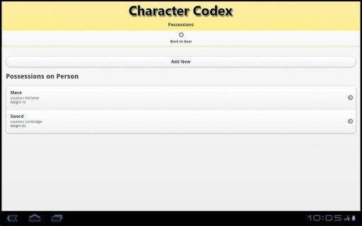 Character Codex截图1