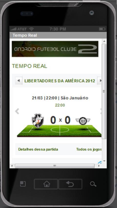 Android Futebol Clube 2截图3