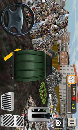 垃圾运输车3D截图2