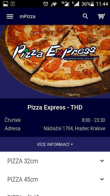 Pizza Express Hradec Kr&aacute;lov&eacute;截图4