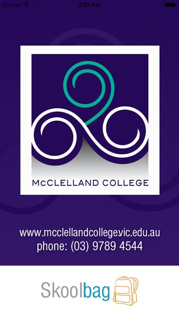 McClelland College - Skoolbag截图1