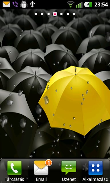 HIMYM Raining Live Wallpaper截图1