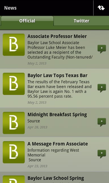 Baylor Law School截图4