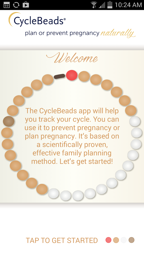 CycleBeads Period & Ovulation截图1