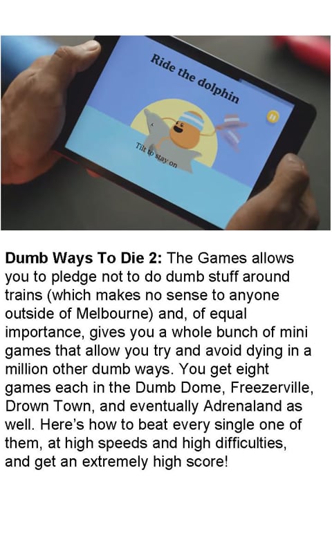 Guide For Dumb Ways to D...截图1