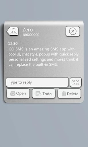 GO SMS Pro Zkeyboard Theme EX截图3