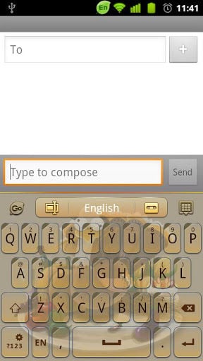 GO Keyboard Thanksgiving Day theme截图6