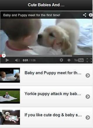 Cute Babies And Puppies ...截图1