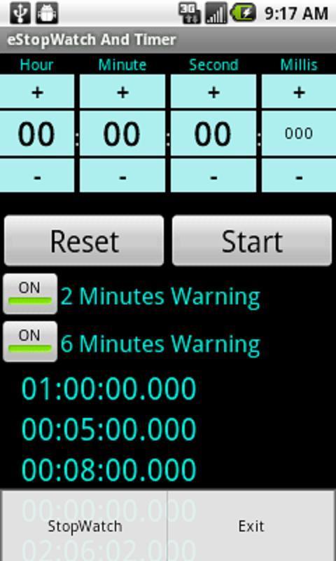 e StopWatch And Timer - Free截图5