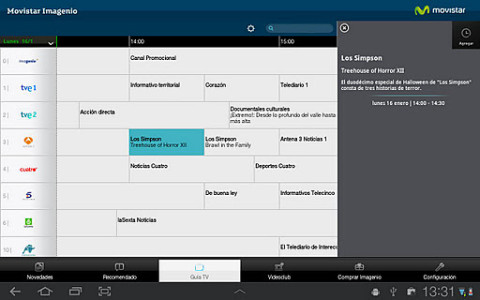 Movistar TV Guía截图2