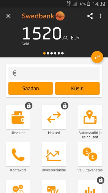 Swedbank Eestis截图11