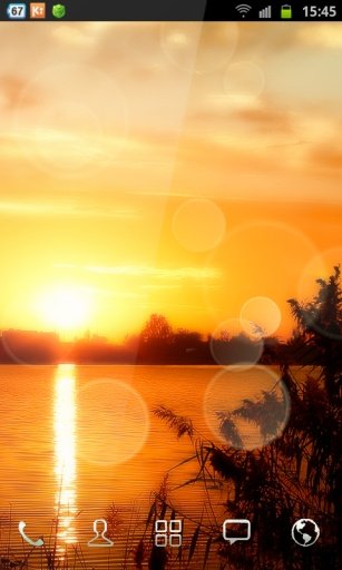 Gold Sunset Wallpaper截图3