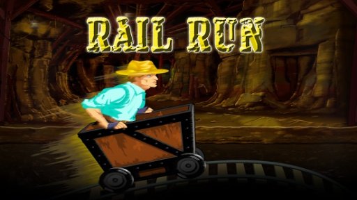 Rail Run Race - Gold Rush截图1