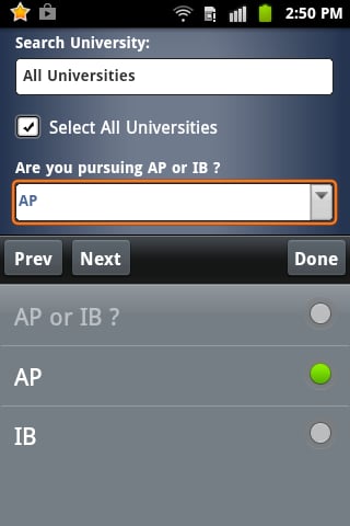 HighSchool 2 College App截图2