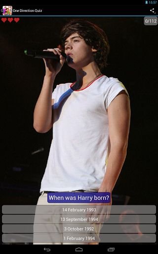 One Direction Quiz Game截图1