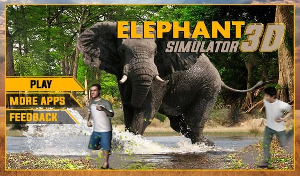 大象模拟器3D野生动物园截图6